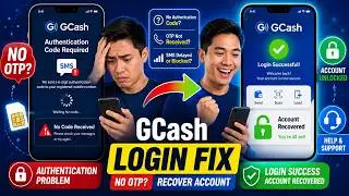 How to open my gcash account without authentication code?