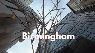 Green spaces in Birmingham City Centre | Millenium Point | Eastside City Park | Premier Inn Hotel