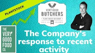The Very Good Food Company: Company's response