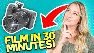 How I Film YouTube Videos in 30 MINUTES!: How to make videos faster 2021