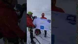 На вершине горы Белуха 2020