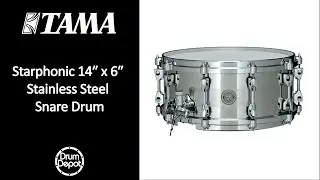 Tama Starphonic 14″ x 6″ Stainless Steel Snare Drum Demo