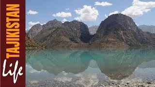 Tajikistan Fann Mountains, Lake 
