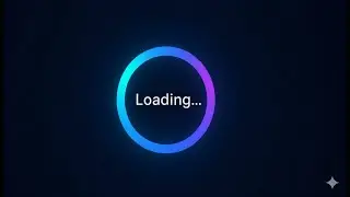 Gradient Progress Loader Animation Using HTML & CSS | Modern CSS Loader Tutorial 2025