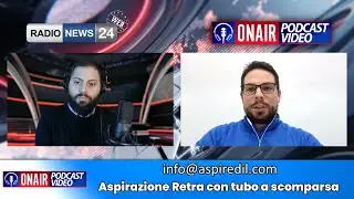 Aspirazione Centralizzata Retra a parete: il tubo che scompare. Aspiredil a RadioNews24