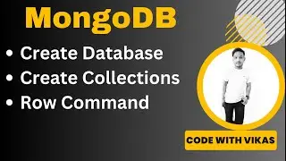 Create database and Collections in MongoDB