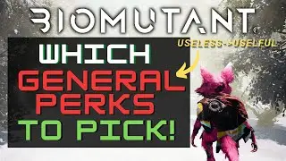 Biomutant | BEST GENERAL PERKS to UNLOCK! | Which PERKS to GET for your BUILD or CLASS and more!