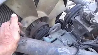 Adding a dash switch for a big truck engine fan  August 26, 2017