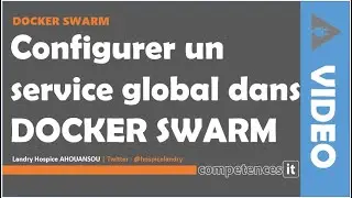 202# DOCKER SWARM - 8. Configurer un service global dans Docker Swarm