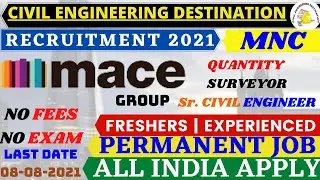 MACE GROUP RECRUITMENT 