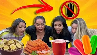 QUEM COME MAIS RAPIDO SEM USAR AS MÃOS ?!?!?!