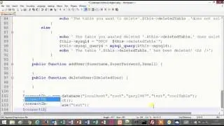 Tutorial 11 - PHP - Building a database object that implements an Interface in OOP - Part 7