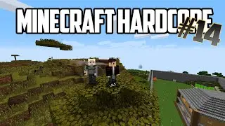 Minecraft: HARDCORE - Derrubamos a montanha do lado da casa! #14