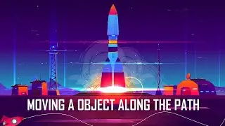 After Effects Tutorial- Moving Object Along path and Smoke Animation