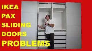 How to fix Ikea pax sliding doors problems.