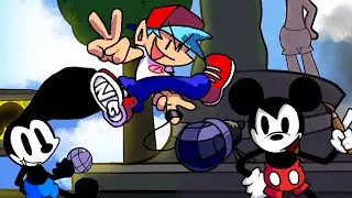 Friday Night Funkin' VS Epic Mickey | Funkin In Wasteland