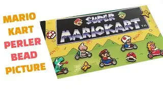 How to make a Mario Kart perler bead picture