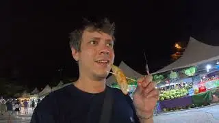 Beach Food Market in Kota Kinabalu 🇲🇾