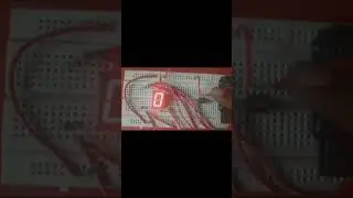 7 Segment control  By Button With Arduino