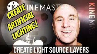 Kinemaster Tutorial - Use Blending Modes and Color Adjustment to Create Artificial Light