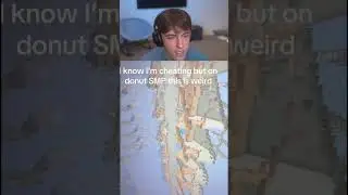Cheater caught on Donut SMP