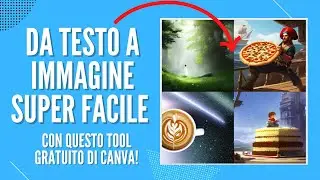 CREARE IMMAGINI grazie all'Intelligenza Artificiale: TUTORIAL Canva Text to Image