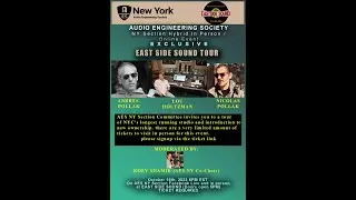 AES NY Section presents Spotlight on EastSide Sound