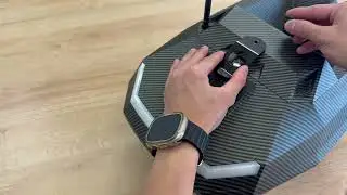 How to Install the Optional Accessory for Securing the Battery Cover | CatchX Mini GPS Bait Boat