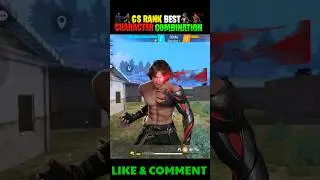 CS Rank Best Character Combination in free fire #shorts #csrank