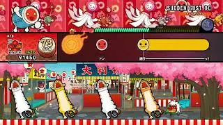 【太鼓の達人 NS2】SUDDEN GUST OC（かんたん）【オート動画】