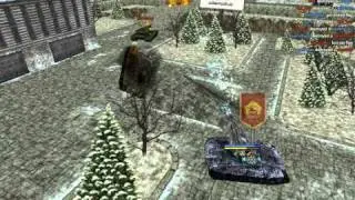 Tanki Online: Russian Winter Theme (free browser arcade game)