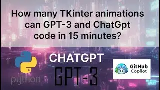 Chatgpt and gpt 3 codes Tkinter canvas animations in marathon style