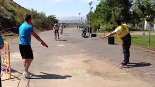 TRANSICIÓN BICICLETA - CARRERA. I TRIATLON COMARCA del GUADIATO