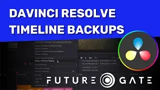 How to Create and Restore Timeline Backups in DaVinci Resolve