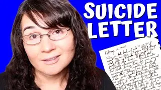 My Depression And Suicide Letter I Wrote