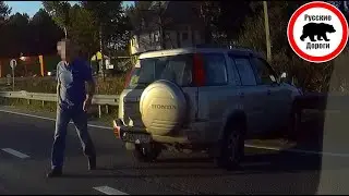 Авария возле Солнечногорска - неадекват сам себя наказал | Ваши Видео #79