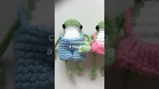 Crocheting Leggy Frog 🐸💞