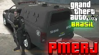 GTA V: Brasil - PMERJ patrulha à noite