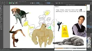 Generate endless creative ideas out of nothing with Krita and Emacs