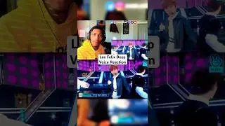 Lee Felix Deep Voice Reaction 😂😭