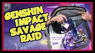 GENSHIN SAVAGE RAID ! | Baal summoning and Lamp -less grass | Genshin Impact Funny Co-op Moments