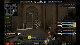 CSGO 4 USP-S kills on long on dust2