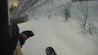 Лавина красная поляна. Avalanche Krasnaya Polyana