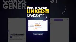 Generate AI Carousel Posts in 60 Seconds..