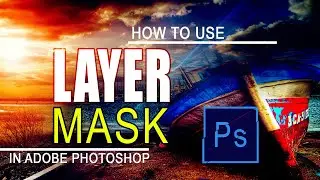 How to use Layer Mask in Adobe Photoshop I Erase Background-Urdu