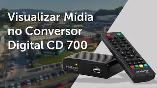 Como visualizar mídias via pen drive no conversor digital CD 700 - i1225