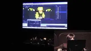 Monty likes to animate Yang, very late at night