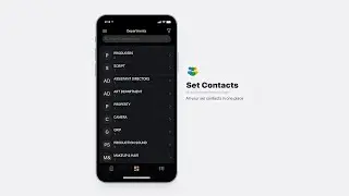 Set Contacts App