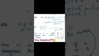 Basis and Dimension of vector space| #linearalgebra #vectorspaces #viralmaths #trendingshorts