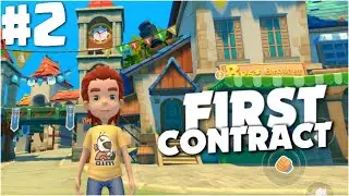 I GOT FIRST CONTRACT OF VESPER BUILD | MY TIME AT PORTIA GAMEPLAY #2